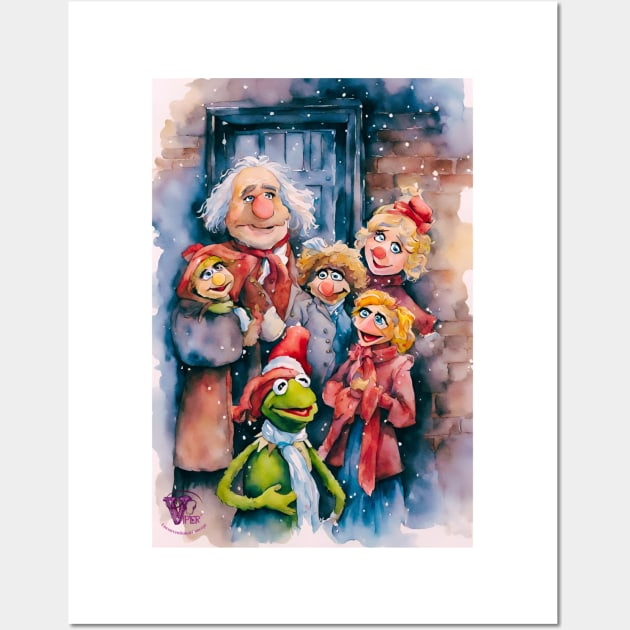 Muppet Christmas Carol Wall Art by Viper Unconvetional Concept